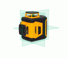 Láser autonivelante de 3 líneas de 360° verde + tripode + medidor